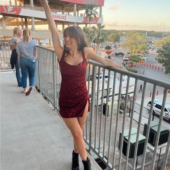 Lucy in the Sky Dresses Lucy In The Sky Melina Sequin Bodycon Dress